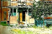 Carl Larsson verandan France oil painting artist